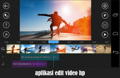 aplikasi edit video hp